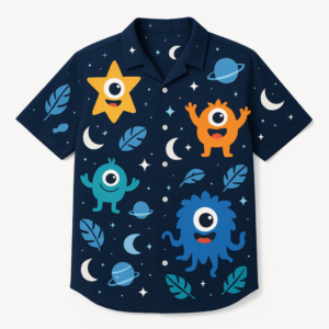 เสื้อเชิ้ตแขนสั้น-Garage